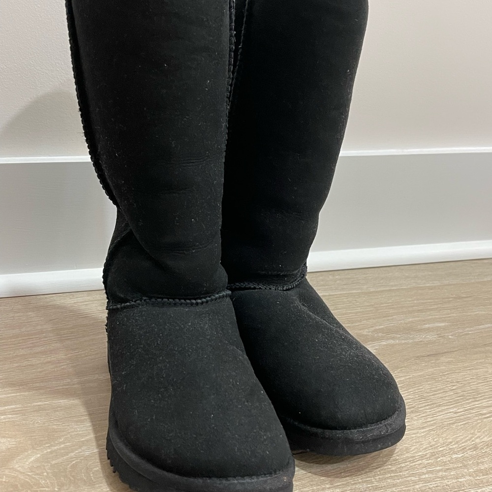 UGG Black Suede Boots